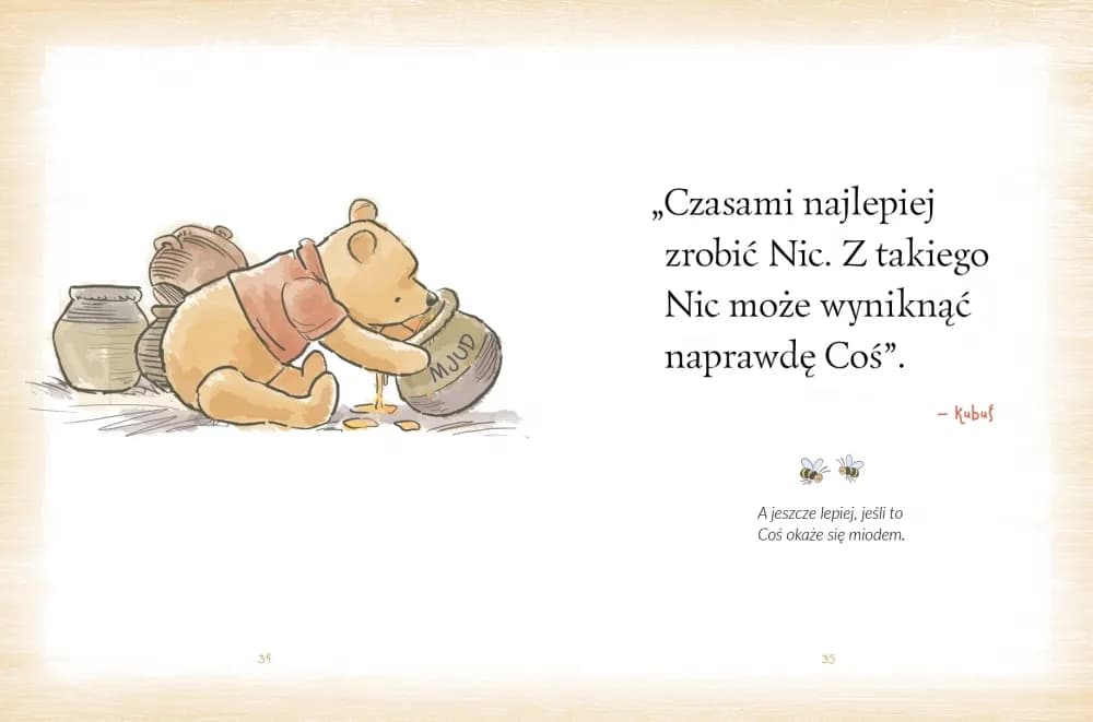Kubuś Puchatek: mądre cytaty o małych przyjemnościach w życiu Kubuś Puchatek: mądre cytaty o małych przyjemnościach w życiu